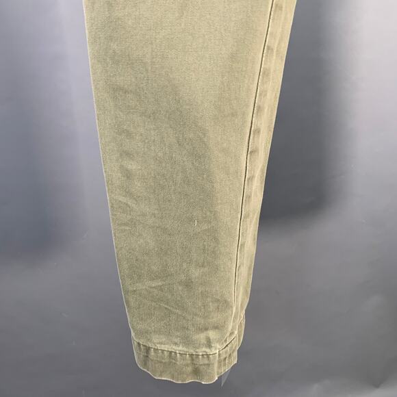 RRL by RALPH LAUREN Size 31 Olive Cotton Straight Casual Pants - Picture 4 of 7